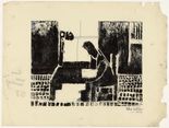 Louise Bourgeois. Man Reading. 1940-1944