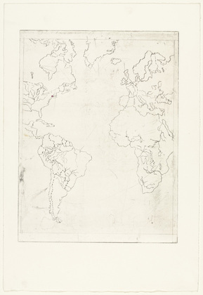Louise Bourgeois. Map of the Western Hemisphere. 1996