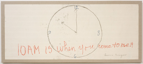 Louise Bourgeois. 10 AM Is When You Come to Me (set 1), from the series of installation sets (1-10). 2006