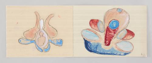 Louise Bourgeois. Untitled, no. 36, in Nothing to Remember (set 6), from the series of folio sets (1-6). 2004-2006