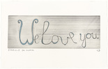 Louise Bourgeois. We Love You. 2000