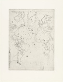 Louise Bourgeois. Map of the Western Hemisphere. 1999