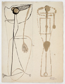 Louise Bourgeois. Untitled. 1947