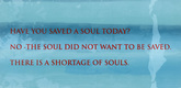 Louise Bourgeois. Have You Saved a Soul Today? 2009