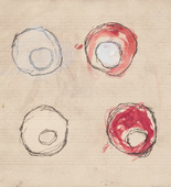 Louise Bourgeois. Untitled, no. 24, only state, in Nothing to Remember (set 6), from the series of folio sets (1-6). 2004-2006