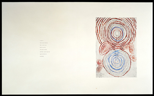 Louise Bourgeois. Untitled, plate 13 of 17, from the illustrated book, Hang On. 2004