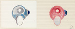 Louise Bourgeois. Untitled, no. 9, in Nothing to Remember (set 4), from the series of folio sets (1-6). 2004-2006