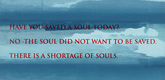 Louise Bourgeois. Have You Saved a Soul Today? 2009
