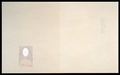 Louise Bourgeois. Untitled, plate 14 of 17, from the illustrated book, Hang On. 2004