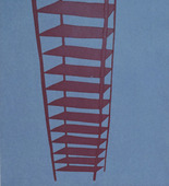 Louise Bourgeois. Untitled, plate 2 of 8, from the puritan. 1990
