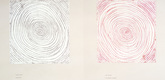 Louise Bourgeois. Untitled, plates 15 and 16 of 17, from the illustrated book, Hang On. 2004