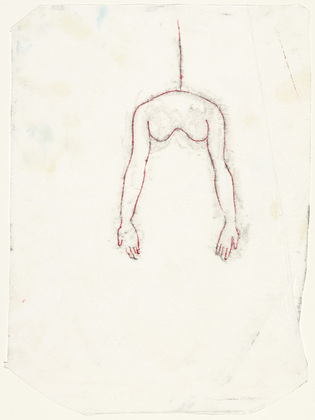 Louise Bourgeois. Untitled (Study for Untitled). 1999