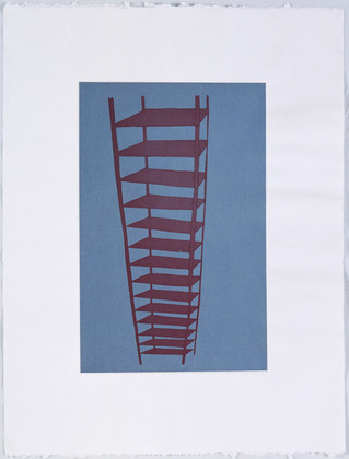 Louise Bourgeois. Untitled, plate 2 of 8, from the puritan. 1990