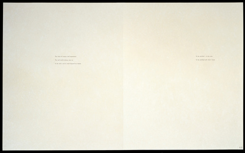 Louise Bourgeois. Hang On, text, page 16 of 17. 2004