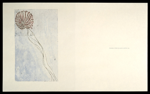 Louise Bourgeois. Untitled, plate 17 of 17, from the illustrated book, Hang On. 2004