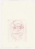 Louise Bourgeois. Spiraling Eyes, frontispiece, from the illustrated book, Les &Eacute;ditions du Solstice: Annuaire de la D&eacute;cennie, 1989-1999. 1999
