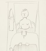 Louise Bourgeois. Untitled, plate 10 of 14, from the portfolio, Autobiographical Series. 1994