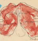 Louise Bourgeois. Untitled, no. 27, in Nothing to Remember (set 4), from the series of folio sets (1-6). 2004-2006