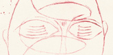 Louise Bourgeois. Spiraling Eyes, frontispiece, from the illustrated book, Les &Eacute;ditions du Solstice: Annuaire de la D&eacute;cennie, 1989-1999. 1999