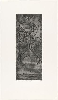 Louise Bourgeois. Boxwood Midnight. c. 1945, reprinted 1990