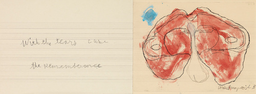 Louise Bourgeois. Untitled, no. 27, in Nothing to Remember (set 4), from the series of folio sets (1-6). 2004-2006