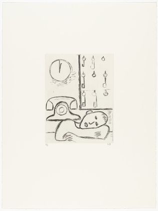 Louise Bourgeois. Untitled, plate 11 of 14, from the portfolio, Autobiographical Series. 1994