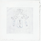 Louise Bourgeois. Untitled, plate 6 of 7, from the portfolio, Metamorfosis. 1997