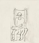 Louise Bourgeois. Paternity, plate 12 of 14, from the portfolio, Autobiographical Series. 1994