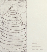 Louise Bourgeois. Untitled, plates 7 and 8 of 17, from the illustrated book, Hang On. 2004