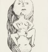 Louise Bourgeois. Untitled, plate 2 of 14, from the portfolio, Autobiographical Series. 1994