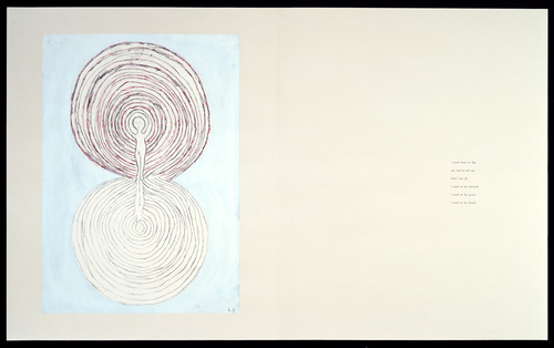 Louise Bourgeois. Untitled, plate 10 of 17, from the illustrated book, Hang On. 2004