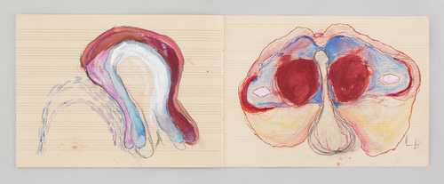 Louise Bourgeois. Untitled, no. 35, in Nothing to Remember (set 6), from the series of folio sets (1-6). 2004-2006