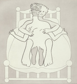 Louise Bourgeois. Untitled, Untitled, plate 7 of 7, from the portfolio, Metamorfosis. 1997-1999