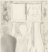 Louise Bourgeois. Untitled, plate 4 of 14, from the portfolio, Autobiographical Series. 1994