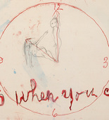 Louise Bourgeois. Untitled (no. 19) in 10 AM Is When You Come to Me (set 2), from the series of installation sets (1-10). 2006