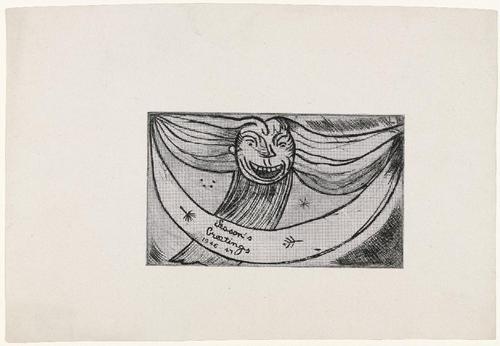 Louise Bourgeois. Greetings: Laughing Monster. 1946