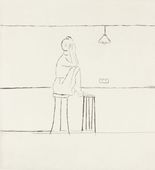 Louise Bourgeois. Empty Nest, plate 6 of 14, from the portfolio, Autobiographical Series. 1994