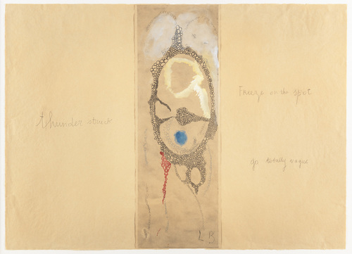 Louise Bourgeois. Untitled, no. 2 of 5, from the series, When Did This Happen? 2007