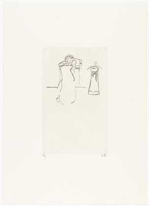 Louise Bourgeois. Untitled, plate 8 of 14, from the portfolio, Autobiographical Series. 1994