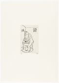 Louise Bourgeois. Untitled, plate 9 of 14, from the portfolio, Autobiographical Series. 1994