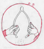 Louise Bourgeois. The Wishbone. 1999