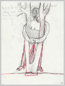 Louise Bourgeois. Embracing of the Tree. 2000