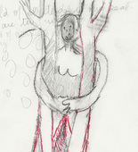Louise Bourgeois. Embracing of the Tree. 2000