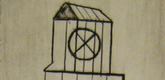 Louise Bourgeois. Plate 1 of 9, from the illustrated book, He Disappeared into Complete Silence, first edition (Example 17). 1947