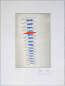 Louise Bourgeois. Untitled, plate 3 of 8, from the puritan. 1990