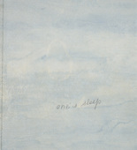 Louise Bourgeois. One's Sleep. 2003