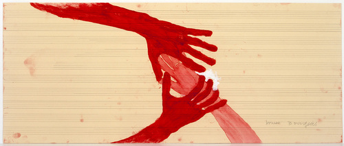 Louise Bourgeois. Untitled (no. 17) in 10 AM Is When You Come to Me (set 3), from the series of installation sets (1-10). 2006
