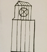 Louise Bourgeois. Plate 1 of 9, from the illustrated book, He Disappeared into Complete Silence, first edition (Example 18). 1984, after a 1947 impression