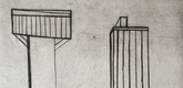 Louise Bourgeois. Plate 2 of 9, from the illustrated book, He Disappeared into Complete Silence, first edition (Example 18). 1947
