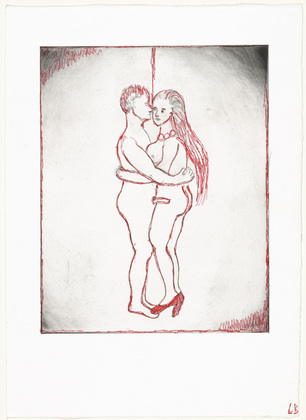 Louise Bourgeois. The Couple, plate 5 of 7, from the portfolio, La R&eacute;paration. 2001